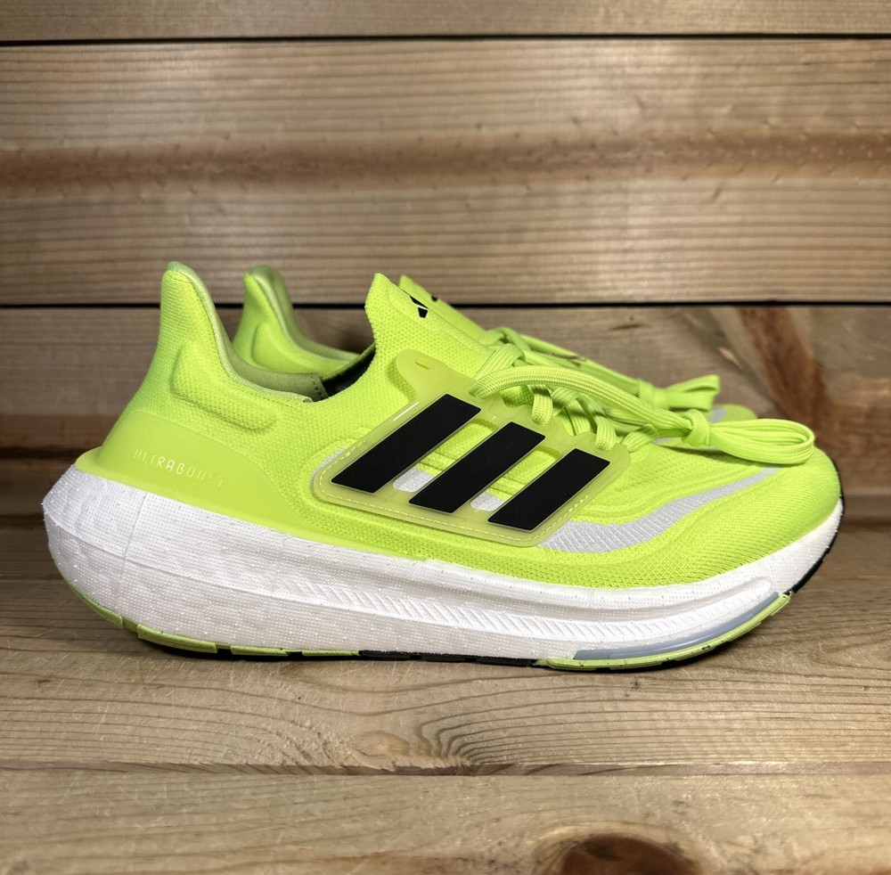 NEW Mens Size 8 - Adidas Ultraboost Light “Lucid Lemon” Low Running Shoes IE1767