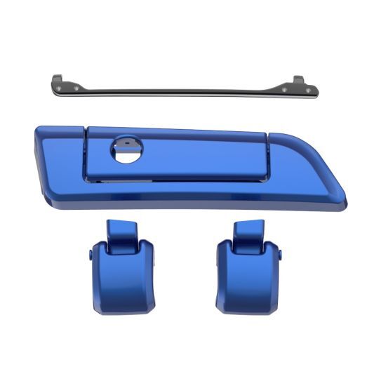 RARTS ATTACH＆GO Reef Blue Tour Pack Hinges Latch Kit fit 14+ Harley Electra