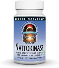 NSK-SD Nattokinase, Systemic Enzyme for Healthy Circulation* 100Mg - 60 Vegan...