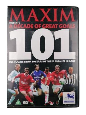 Maxim A Decade of Great Goals 101 Best Goals from 10 Years of Premier League DVD