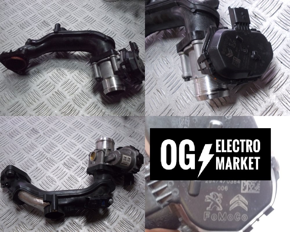 FORD 1.6 TDCI THROTTLE DROSSELKLAPPE ACCELERATORE 9807238580