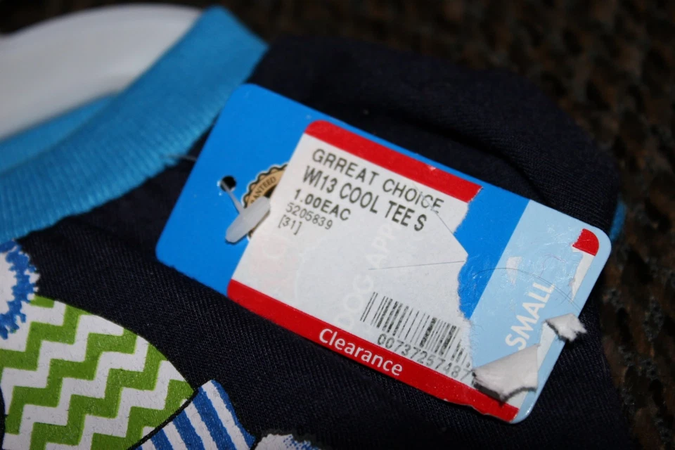 NEW I'M TOO COOL T SHIRT  size: SMALL DOG / PUPPY T-SHIRT  BLUE W/ GRAPHICS  *** - Image 4 of 4