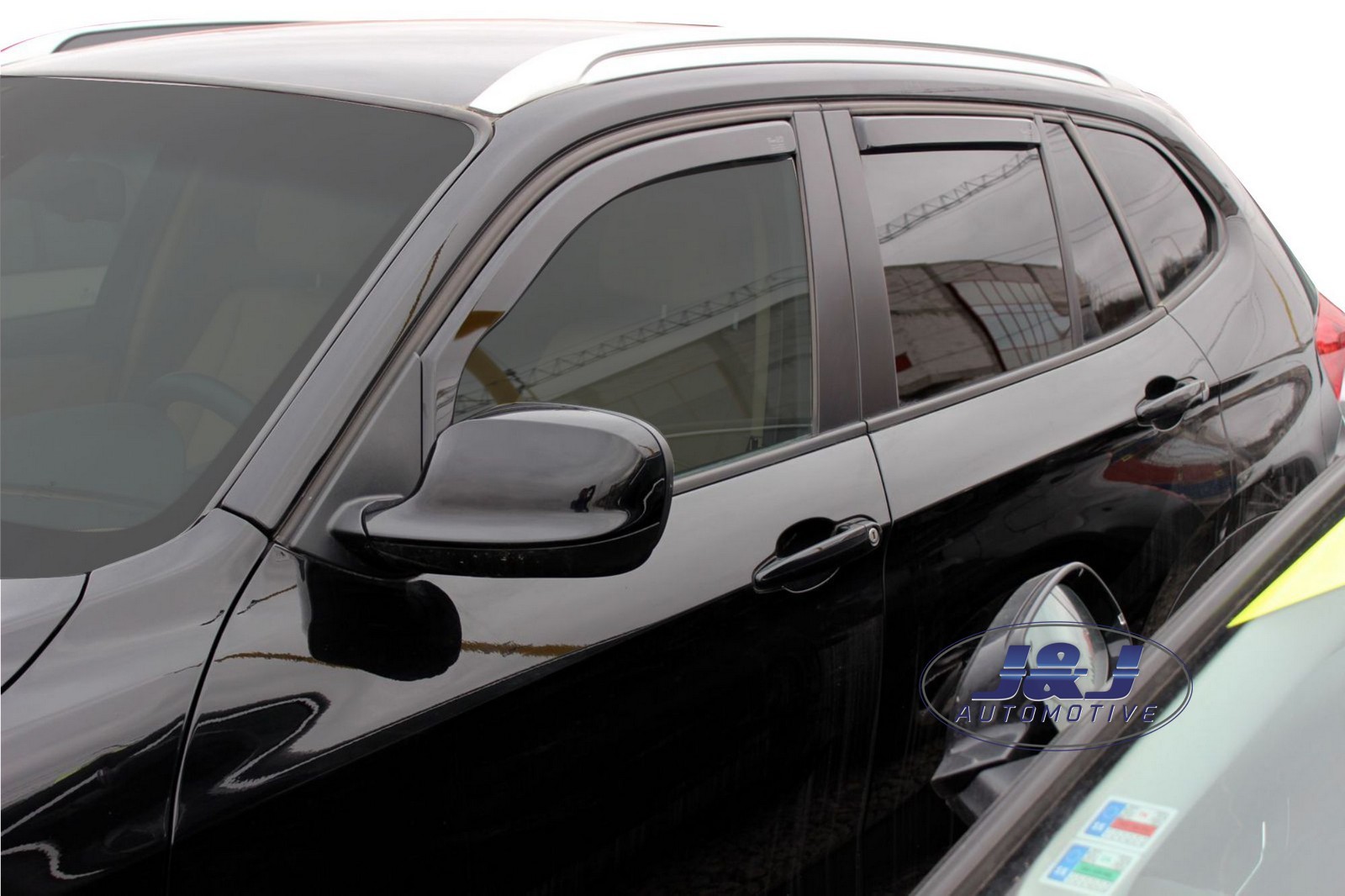 Heko BMW X1 E84 5D 20092016 Wind Deflectors Black, Set of 4 (11146