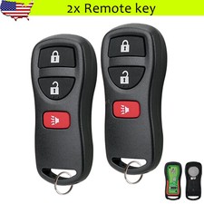 2 Remote Key Fob For Nissan Frontier Titan Xterra Armada Pathfinder Quest Murano