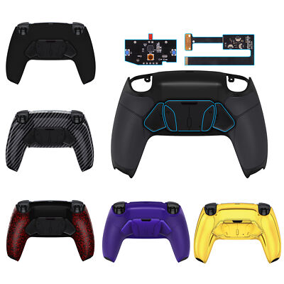 RISE4 Remap Kit Back Shell Back Paddles Button for PS5 Controller BDM-010 & 020