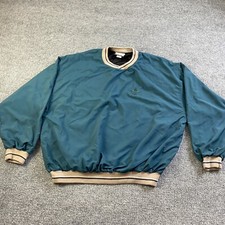 America Airlines Vantage Vcc Club Collection Men  s Pullover Size L Green Vintage