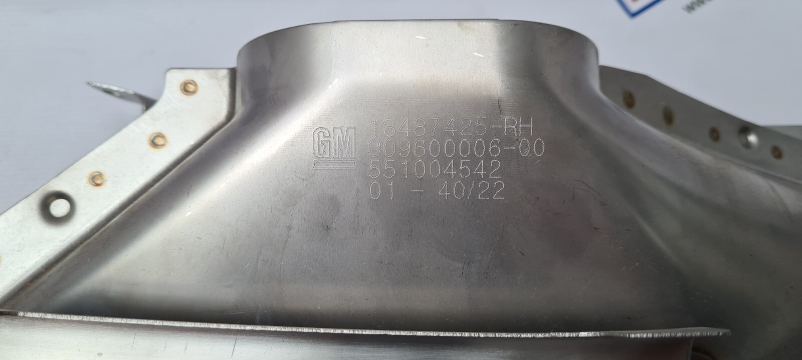 Original Opel Insignia B GSI Facelift Auspuffblende Chrom Blende 
