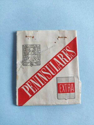 PACCHETTO PENINSULARES SPAGNA SIGARETTE EMPTY VUOTO CIGARETTES PACKET  TOBACCO