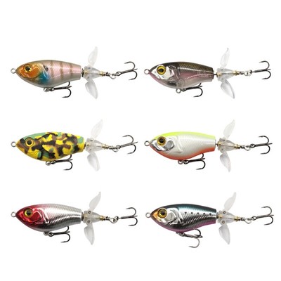 Double Propeller Fishing Lure 3D Fishing Lure Baits Spinner Swimbait