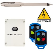 Centsys Vantage 500 Low Voltage Single Swing Gate Motor Kit Suits 4m / 300Kg