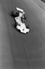Carlos Pace Brabham BT44 Ford Italian GP 1974 Motor Racing Old Photo 5