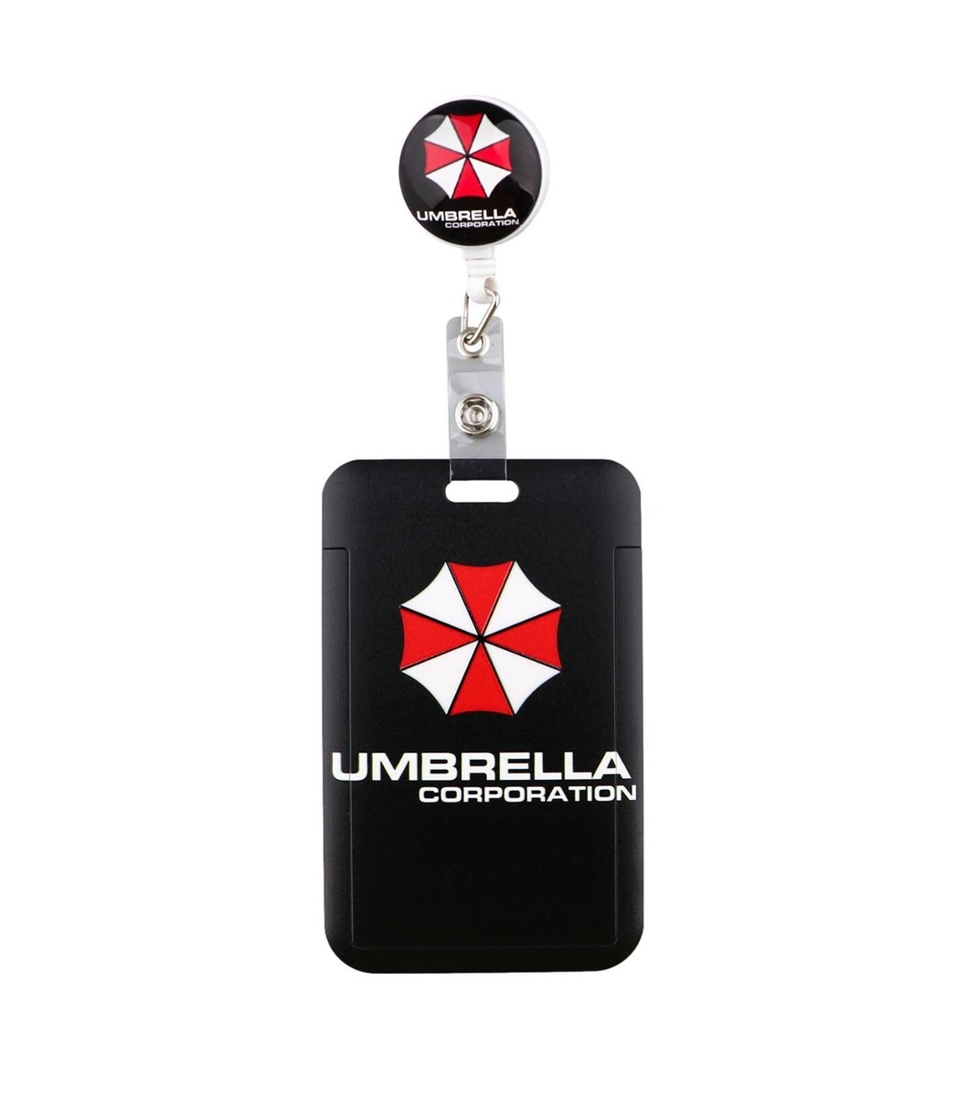 Resident Evil Game Umbrella Corporation Logo Clip On Retractable
