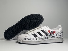 Adidas Superstar Philip Colbert Low Mens Shoes White GX7996 NEW Multi Sz
