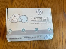 FlexxiCam by Number One Box Universal Baby Camera Holder 33.5" White & Blue