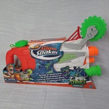 Nerf Super Soaker Zombie Strike Ripstorm. New in Package Squirt Gun