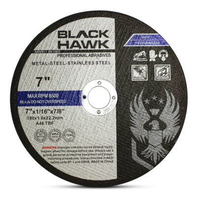50 Pack 7''x1/16''x7/8'' Cut-off Wheel - Metal & Stainless Steel Cutting Discs