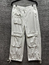 House of Sunny Vol 19 Cargo Trousers White Womens Size 2