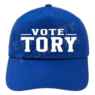 Baseballmütze Kappe Abstimmung Tory Geschenk Tory Politik Parlamentswahl konservativ
