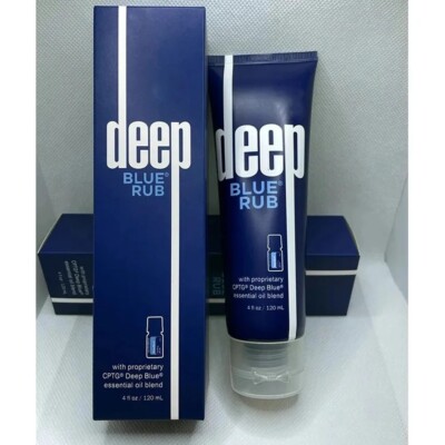 DoTerra Deep Blue Rub Topical Cream New Sealed 4oz US Free Shipping New Sealed