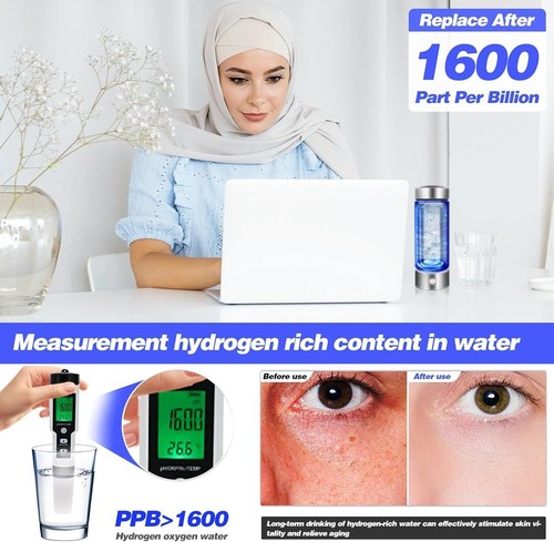 420ml Wasserstoff Reiche Alkalische Wasser Ionisator Generator Flasche Tasse DE - Bild 12 von 24