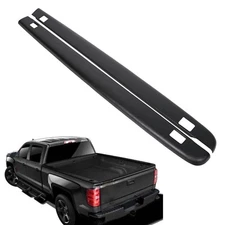 Bed Cap Molding Rail Cover For 2007-2013 Silverado 1500 Cargo Truck 5.8Ft Bed