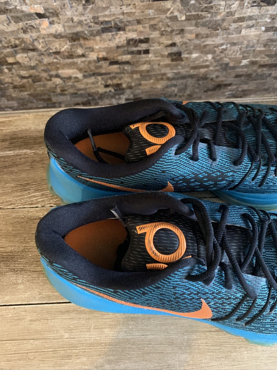 Nike KD 8 VIII Blue Orange Basketball OKC Thunder Durant