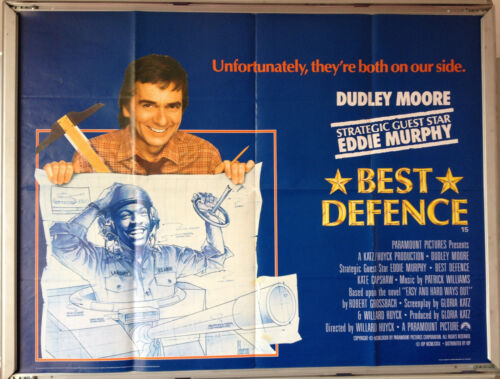 Cinema Poster: BEST DEFENCE 1984 (Quad) Dudley Moore Eddie Murphy Kate Capshaw - Picture 1 of 1