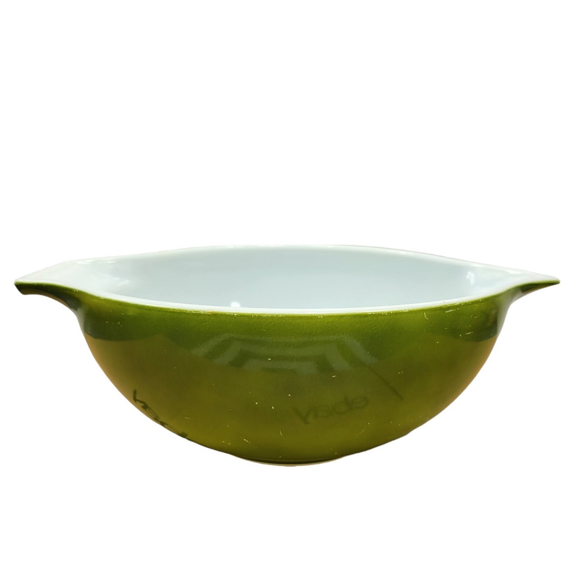 Vintage Pyrex Cinderella Mixing Avocado Green, 4qt