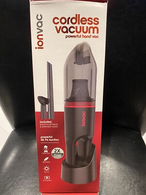 Ionvac Cordless Vacuum   Rechargeable Vacuum Cleaner - BRAND NEW
