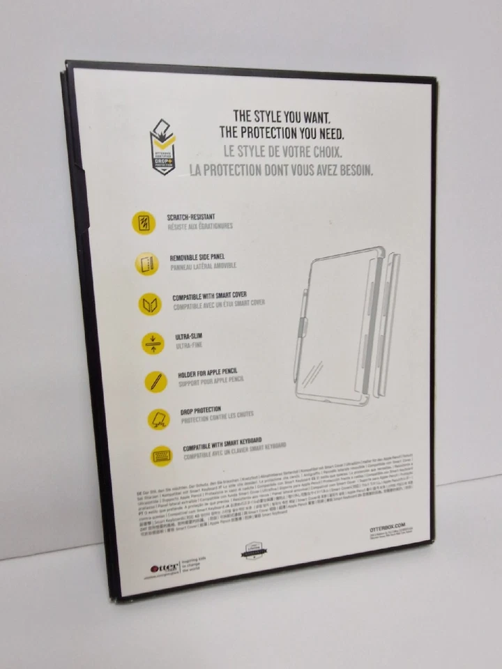 OtterBox iPad 10.2-Inch 7th Gen Case Symmetry Series Back Cover Clear  - Image 2 of 3