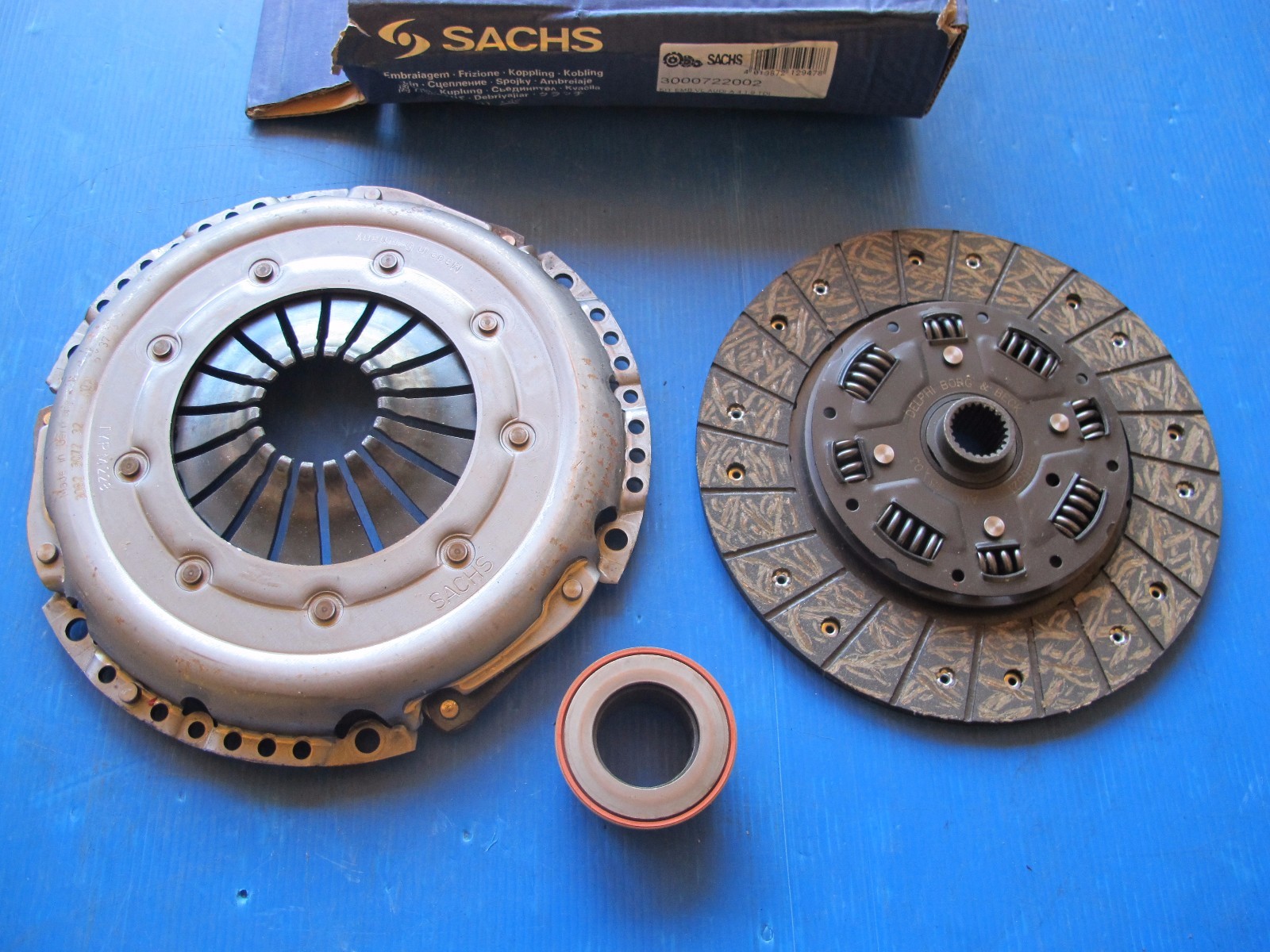 Kit d'embrayage Sachs pour Audi A4 et Passat 1.9 TDI transmission manuelle 5 vitesses
