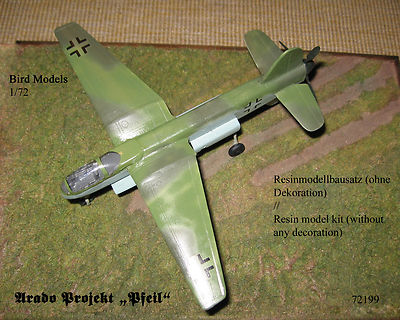Arado Projekt ''Pfeil''      1/72 Bird Models Resinbausatz / Resin kit