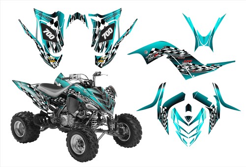 Raptor 700 R Graphics 2006 2007 2008 2010 2011 2012 kit decorativo NO2500 azul - Imagen 7 de 10