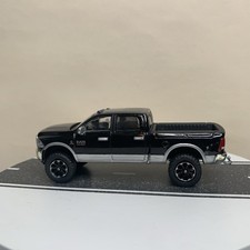 Greenlight 2017 Ram 2500 HD Heavy Duty Pickup Truck Crew Cab Cummins Black 1:64