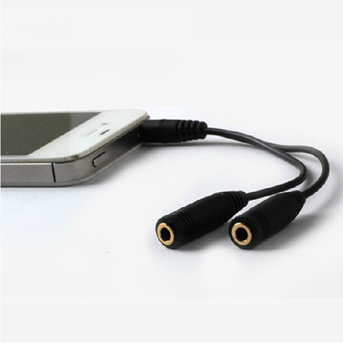 Laptops Audio Spliter Adapter Cable Headphone Cord Mp3 Mp4 Smartphone Brand New - Afbeelding 17 van 18