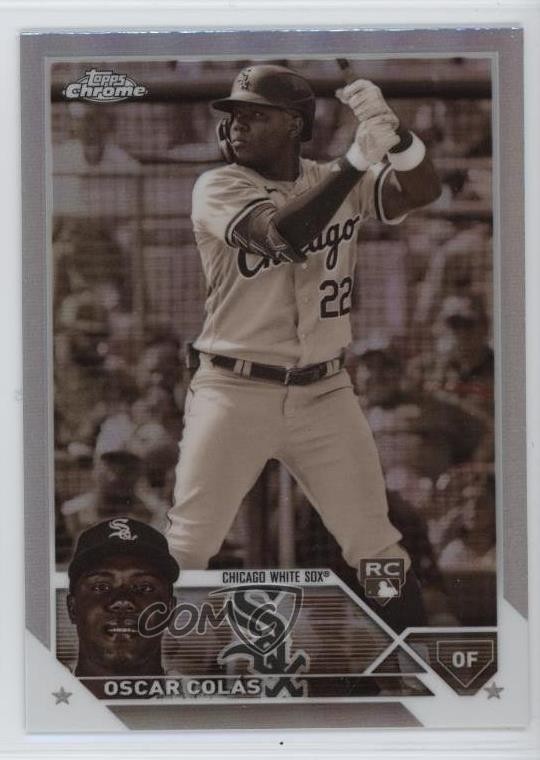 2023 Topps Chrome Sepia Refractor Oscar Colas Oscar Colás #145 Rookie RC 1u6