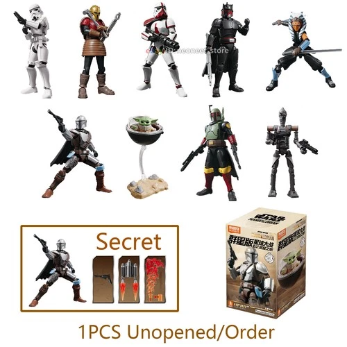 Blokees Star Wars The Mandalorian GV-01 Action Figures Toys Blind Box 1PCS - Picture 23 of 35