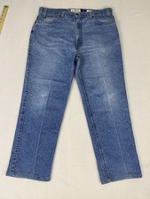 Vintage 90s Levi's 540 Brown Tab Relaxed Fit 36 X 29 Made in USA Light Wash