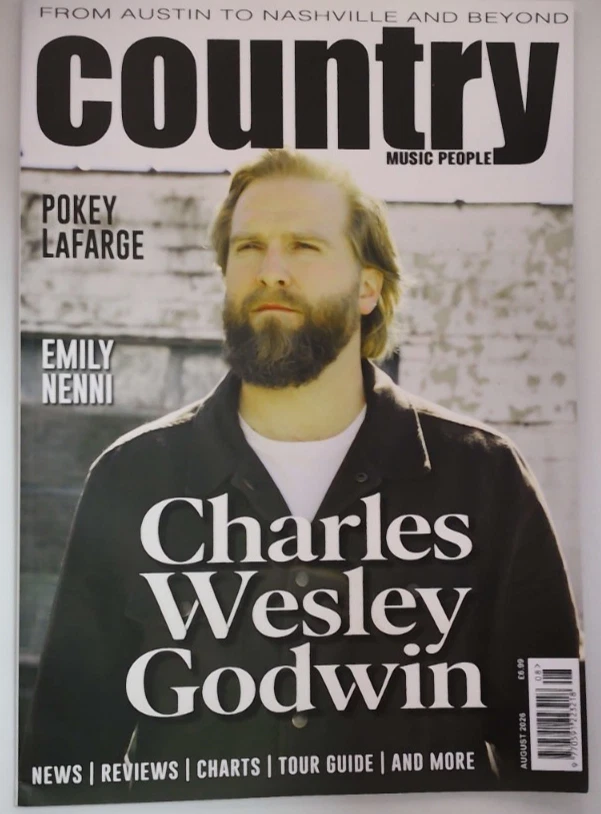 Country Music People magazine August 2026 Charles Wesley Godwin + Pokey LaFarge - Image 1 of 1