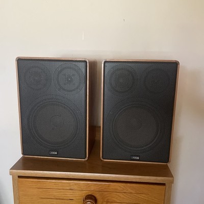 2X Canton GLE 50 Lautsprecher Paar Vintage HiFi Funktioniert