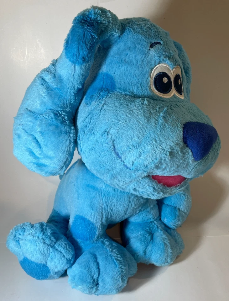 Blue's Clues & You Plush Big Hugs Blue Stuffed Animal Dog 16" Nickelodeon 2020 - Image 3 of 4