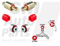 Silent Kit FahrwerksblöCke Vorne Volvo S60 I (2000-2009) / S80 I (1998-2006)