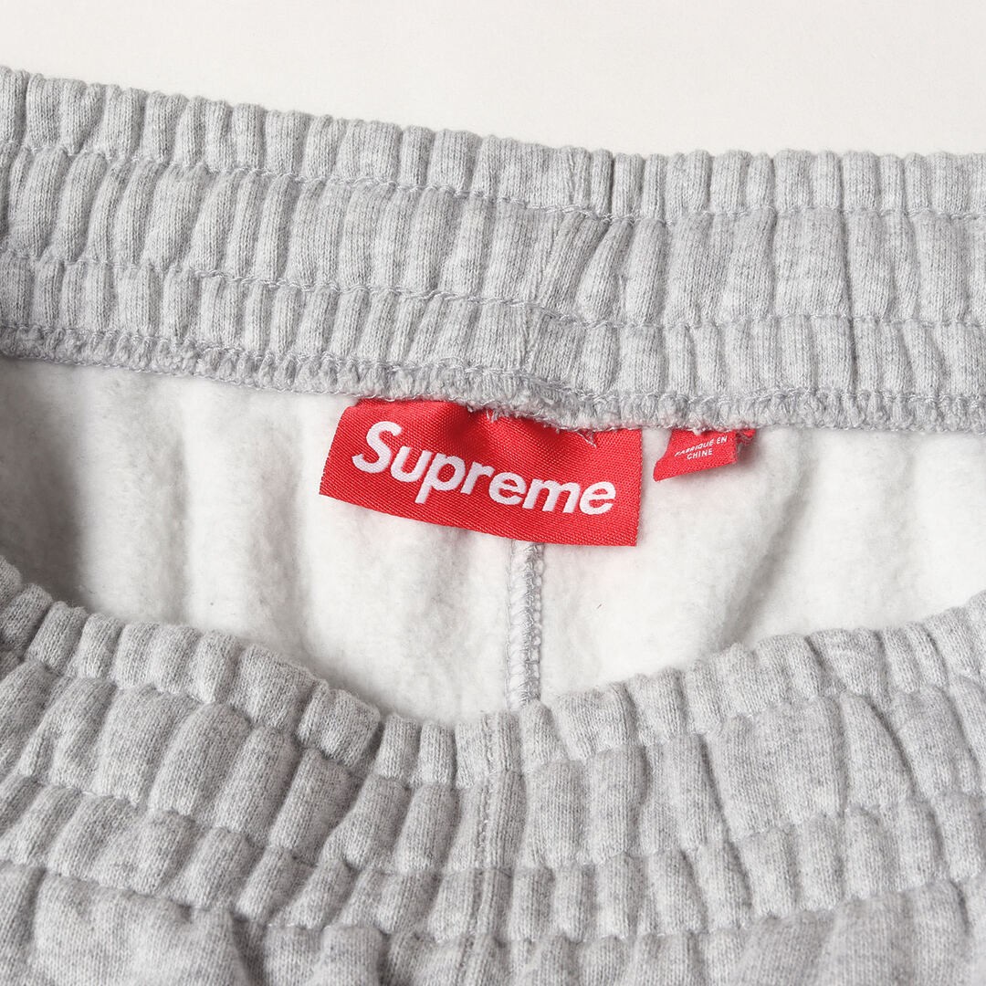 Supreme Pants Heather Grey Size: S 25AW Applique Logo Sweatpants Used BEEG-0 thumbnail 3