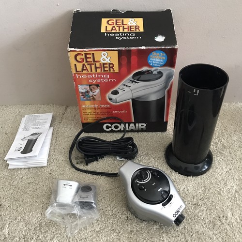 Conair Hot Gel Lather Machine Heating System Shaving Cream Dispenser (HGL1)