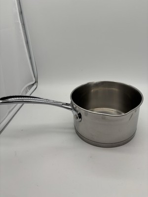 MASTER CHEF THE TV SERIES STAINLESS STEEL CLAD 1.75qt 1.7L Saucepan WITHOUT Lid.