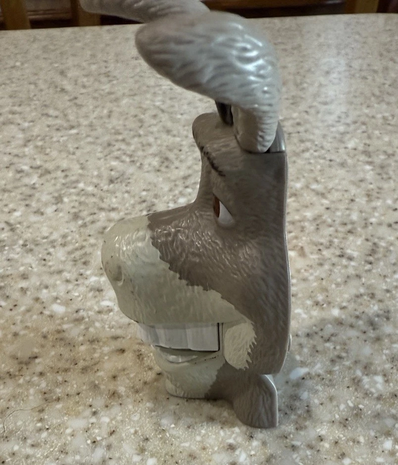 Juguete de comida para niños Shrek 2 Burger King 2004 - reloj burro - no funciona de colección Foto 2 de 4