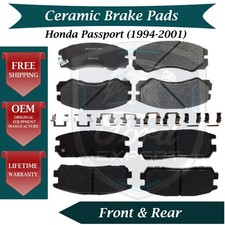 New OE Front & Rear Ceramic Brake Pads Kit For 1994-2001 Honda Passport 9 Yr War