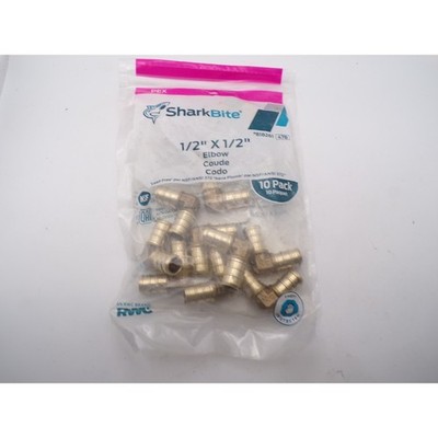 Sharkbite 1/2'' by 1/2'' Brass Elbow