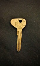 Vw Volkswagen Logo Key Blank Uncut M Profile For Beetlekarmann Ghia