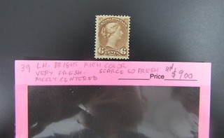 nystamps Canada Stamp # 39 Mint OG LH UN$900 G21x738